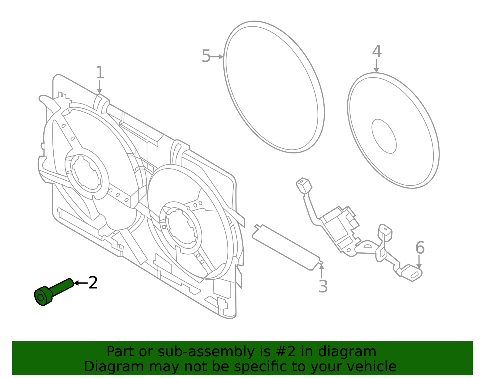 Fan Shroud Screw - Porsche (N-907-850-02)