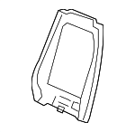 22804411 - Body: Seat Back Frame for Cadillac: Escalade, Escalade ESV, Escalade EXT | Chevrolet: Avalanche, Silverado 1500, Silverado 2500 HD, Silverado 3500 HD, Suburban 1500, Suburban 2500, Tahoe | GMC: Sierra 1500, Sierra 2500 HD, Sierra 3500 HD, Yukon, Yukon XL 1500, Yukon XL 2500 Image