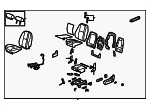 22741440 - Body: Seat Assembly for Cadillac: Escalade, Escalade ESV, Escalade EXT | Chevrolet: Tahoe | GMC: Yukon, Yukon XL 1500 Image