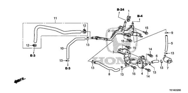 Install Pipe (L4) for 2012 Honda Accord #0