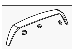 95473998 - : Spoiler, Serviceable Component for Chevrolet: Sonic Image