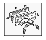 656000C010 - Body: Side Panel for Toyota: Tundra Image
