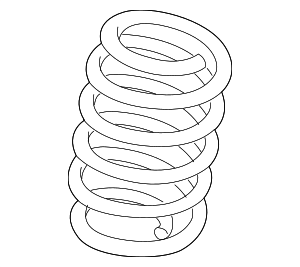 48231WB006 - Suspension: Coil Spring for Toyota Image