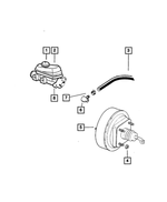 4761944 - Service Brakes: Master Cylinder Reservoir Cap for Mopar Image