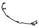 61125A3DE08 - Body: Wire Harness for BMW Image