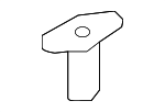 7681768010 - Body: Wheel Arch Molding Clip for Toyota Image
