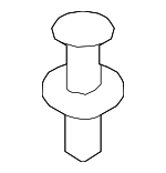 9046707220 - Body: Hole Cover Clip for Scion: iM | Toyota: 4Runner, bZ4X, C-HR, Camry, Corolla, Corolla Cross, Corolla iM, Crown, Crown Signia, GR Corolla, Grand Highlander, Highlander, Land Cruiser, Mirai, Prius, Prius AWD-e, Prius Prime, RAV4, RAV4 Prime, Sequoia, Sienna, Venza Image