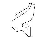 41117132754 - : Fender Closing Plate for Mini: Cooper Image