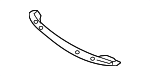 41137035417 - Body: Water Deflector for Mini: Cooper Image