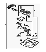 22901519 - Body: Roof Console for Chevrolet: Traverse | GMC: Acadia Image