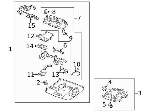 Lighting - Interior for 2011 Chevrolet Traverse #0