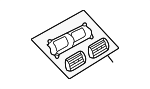 7361065D025PK - Body: Vent Louver for Suzuki Image