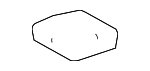1FR981D5AA - Body: Center Cover for Mopar Image