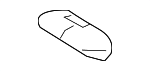 ZS501D5AA - Body: Seat Belt Cover for Mopar Image