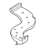 970302W000 - Body: Rear Duct for Hyundai Image