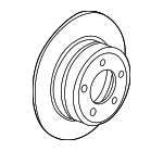 Disc Brake Rotor Rear