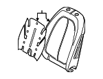 52107430798 - : Seat Back Pad for BMW Image