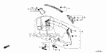 9390314480 - Interior/Bumper: SCREW, TAPPING (4X16) for Honda Image image