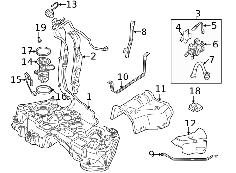 Fuel System Components for 2024 Audi A4 Quattro #3