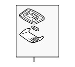 MR748283 - Body: Dome Lamp for Mitsubishi Image