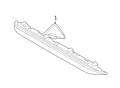 High Mounted Stop Lamp for 2019 Hyundai Elantra GT #0