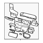 4F1Z5427406AAA - Body: Door Trim Panel for Ford: Taurus | Mercury: Sable Image