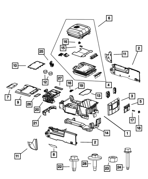 Consoles for 2012 Ram 1500 #0