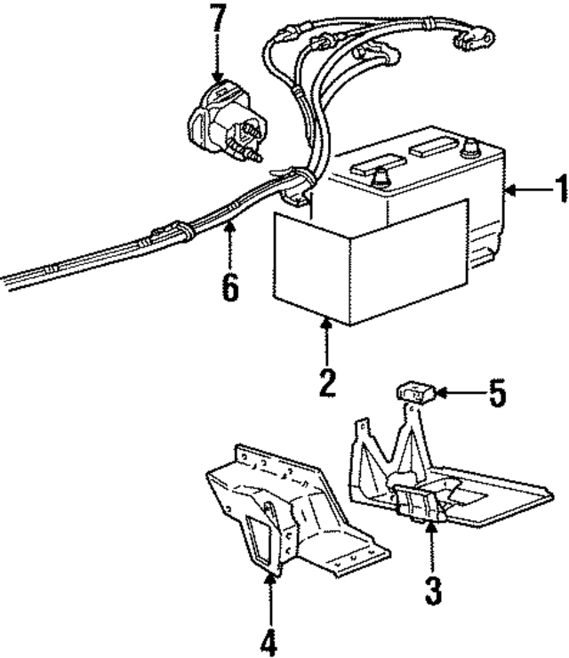 E9TZ14431D - Electrical: Cable for Ford: Ranger Image