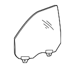 68104918AA - : Door Glass for Chrysler: 200 Image