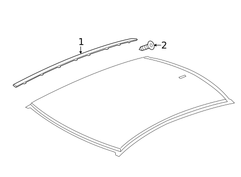 Exterior Moldings for 2019 Jaguar XE #0