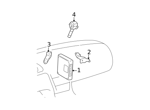Powertrain Control for 2003 Toyota Avalon #0