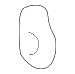 91401SDC000 - : Filler Pipe Clip for Honda: Pilot Image