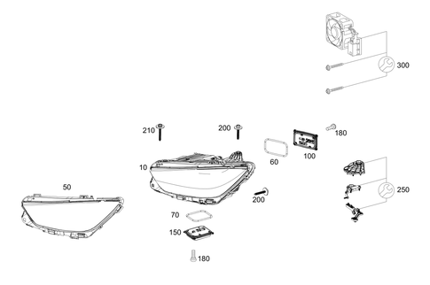 Front Illumination for 2020 Mercedes-Benz AMG GT 63 S #0