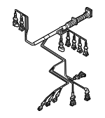 8D1971074LH - Electrical: Engine Harness for Volkswagen: Passat Image