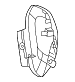 1NK92TX7AA - Body: Inner Finish Panel for Ram: 2500, 3500 Image