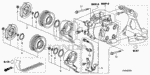 38829PDFE02 - Body/Air Conditioning: NUT (9MM) for Honda Image