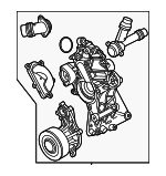 11519453667 - Cooling System: Water Pump Housing for BMW: 540i xDrive, 740i, M340i, M340i xDrive, M440i, M440i Gran Coupe, M440i xDrive, M440i xDrive Gran Coupe, X3, X5, X6, X7 Image