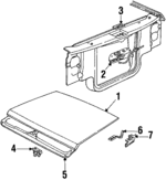 4482527 - Body: Hood for Dodge: Dakota Image