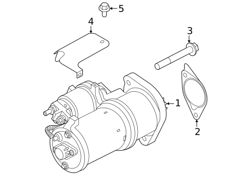 Starter for 2024 Land Rover Range Rover Velar #2