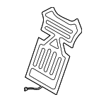 30780017 - Body: Seat Back Heater for Volvo Image