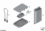 84109125680 - Audio, Navigation, Electronic Systems: Encapsulation for Usb Hub for BMW Image