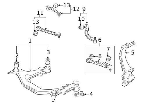 Suspension Components for 2001 Volkswagen Passat #2