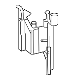 2305456340 - : Fuse Box Rear Bracket for Mercedes-Benz Image