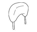 88897770 - Body: Headrest for Buick: LeSabre Image