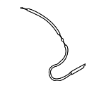 9170365 - Body: Lock Cable for Volvo: S60, V70, XC70 Image