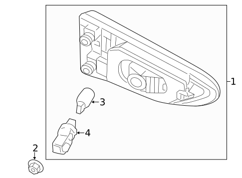 Backup Lamps for 2013 INFINITI JX35 #0