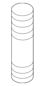 N0445113 - Engine: Mount Support Stud for Audi Image