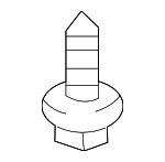9008015077 - Body: Rocker Molding Screw for Scion: iM, tC, xA, xB | Toyota: 4Runner, Avalon, bZ4X, C-HR, Camry, Celica, Corolla, Corolla iM, Crown, Crown Signia, Echo, FJ Cruiser, Highlander, Land Cruiser, Matrix, Mirai, MR2 Spyder, Prius, Prius AWD-e, Prius Plug-In, Prius Prime, Prius V, RAV4, Sequoia, Sienna, Solara, Tacoma, Venza, Yaris Image
