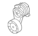 11288624196 - Cooling System: Belt Tensioner for BMW: 128i, 135i, 135is, 325i, 325xi, 328i, 328i xDrive, 328xi, 330i, 330xi, 525i, 525xi, 528i, 528i xDrive, 528xi, 530i, 530xi, 535i, 535i xDrive, 535xi, M3, X3, X5, Z4 Image