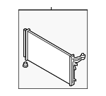 97606D2300 - HVAC: Condenser for Hyundai Image